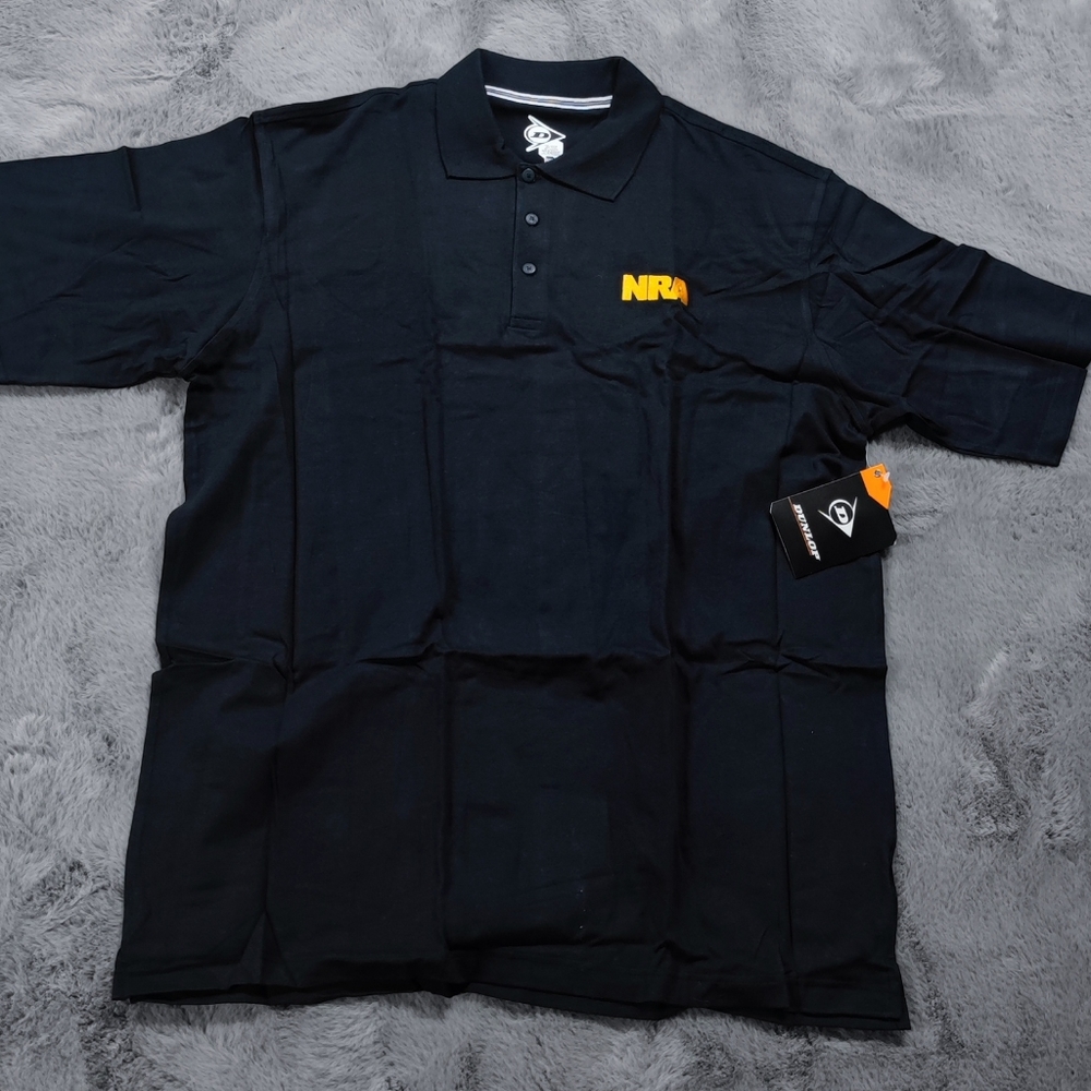Dunlop NRA Polo T-shirt Black XL